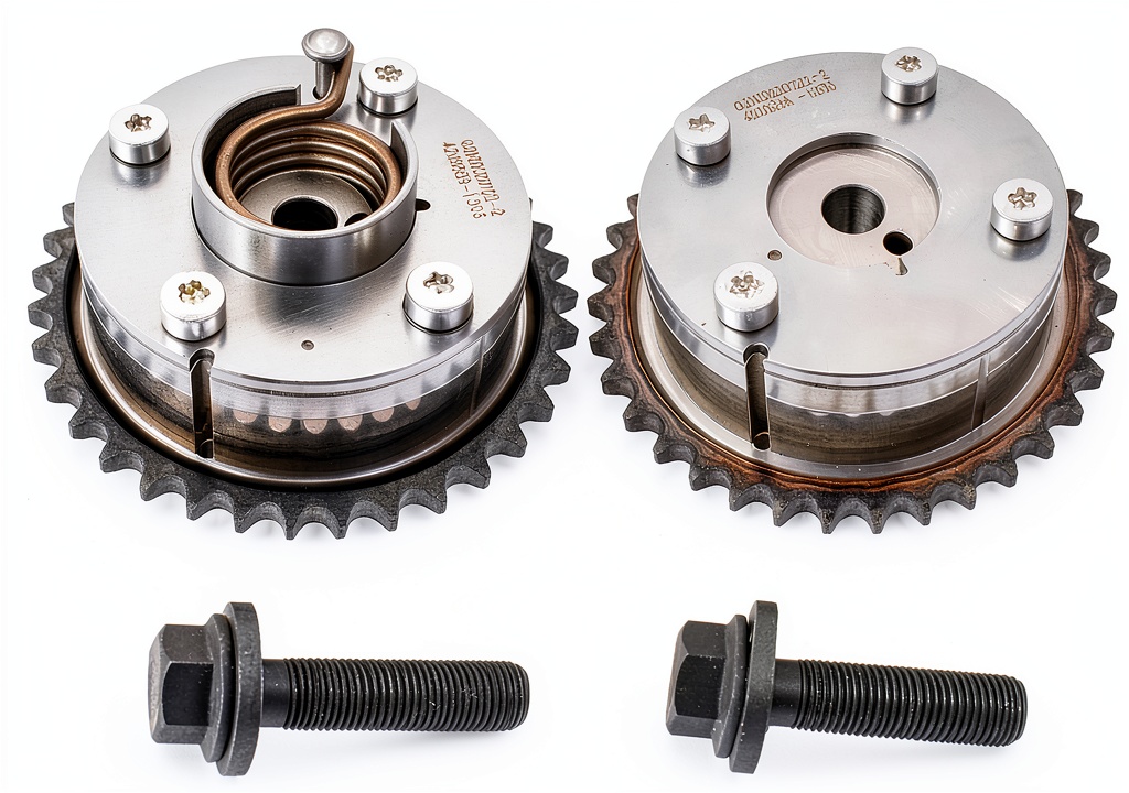 Installing GELUOXI camshaft sprocket on a Toyota engine