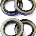 Trailer Hub Wheel Grease Seals Blue Synthetic Rubber-0