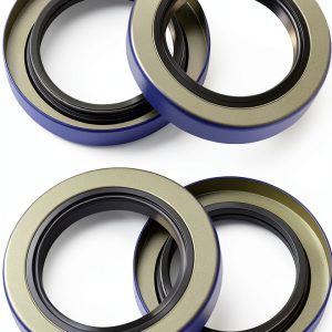 Trailer Hub Wheel Grease Seals Blue Synthetic Rubber-0
