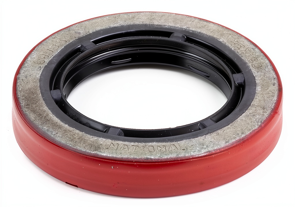 Wheel bearing seal installed on a Ram Dakota axle