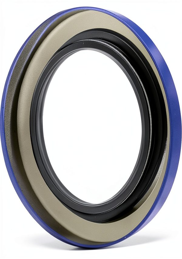 Trailer Hub Wheel Grease Seals Blue Synthetic Rubber-5