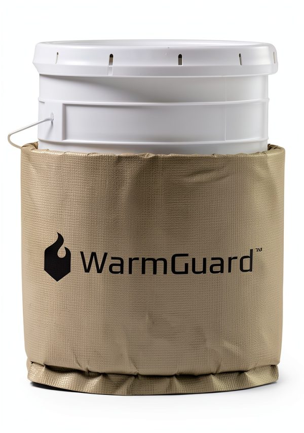 Powerblanket WG05 Insulated Pail Band Heater - Tan, 145°F Max Temp-1