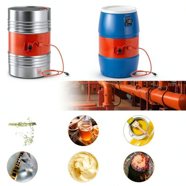 55 Gallon Drum Heater YJINGRUI 2000W with Thermostat-5