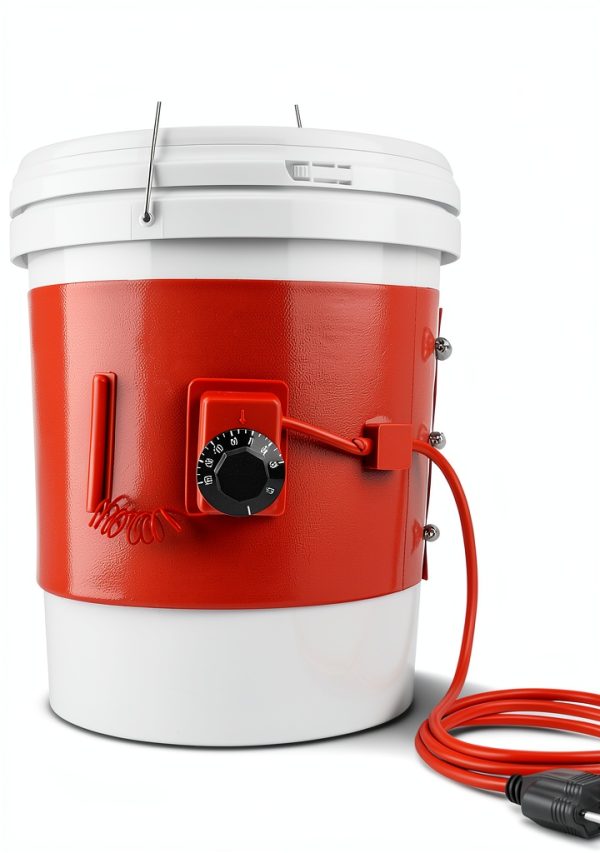 Metal Drum Heater 5 Gallon HDYEGIOU 120V 800W Thermostat Band-3