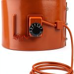 Metal Drum Heater 5 Gallon HDYEGIOU 120V 800W Thermostat Band-0