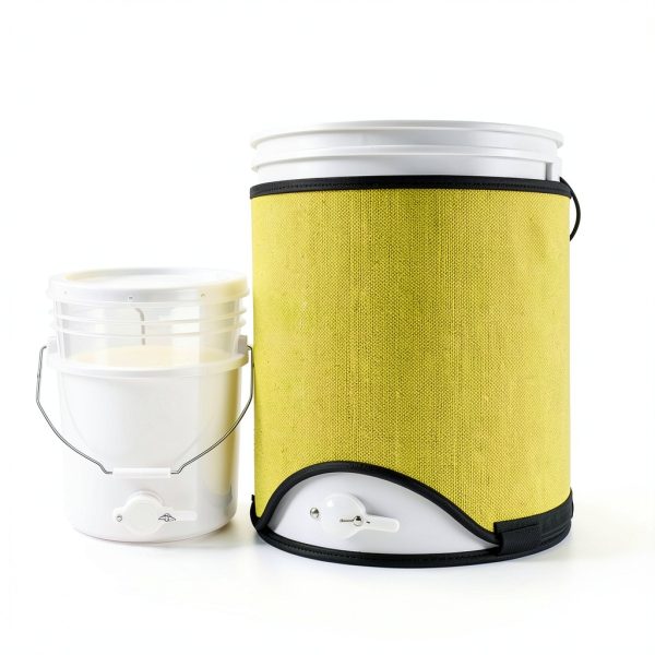 Honey Bucket Heater MXMZHXU 5 Gallon Drum Warmer with Thermostat-3