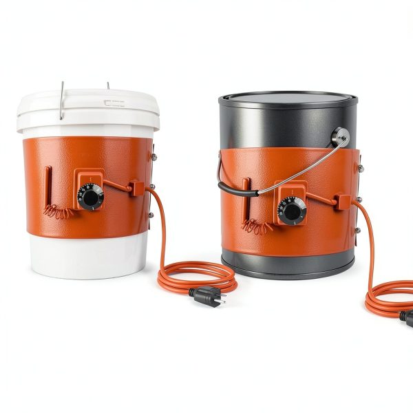 Metal Drum Heater 5 Gallon HDYEGIOU 120V 800W Thermostat Band-2