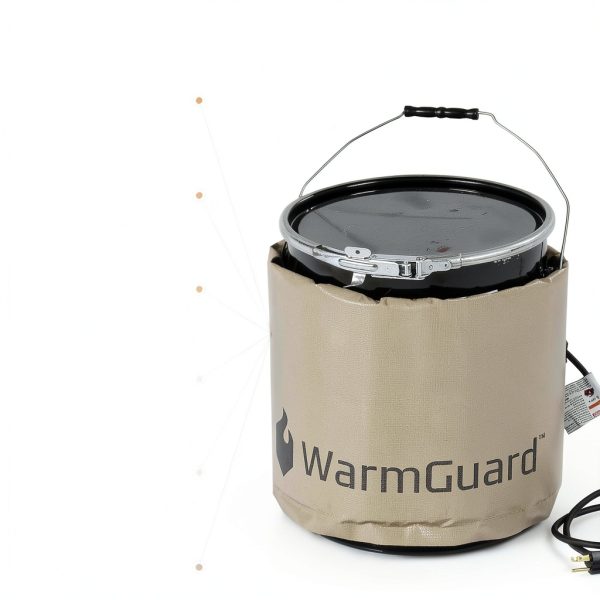 Powerblanket WG05 Insulated Pail Band Heater - Tan, 145°F Max Temp-2