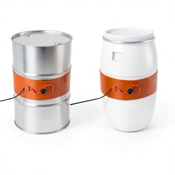 NORJIN 55-gallon Drum Heater 1200W 120V Adjustable Temperature Band-4