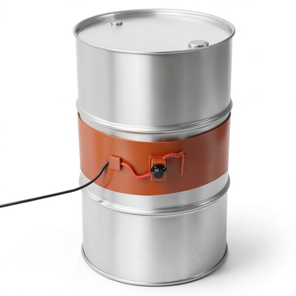 NORJIN 55-gallon Drum Heater 1200W 120V Adjustable Temperature Band-5