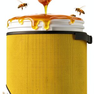 Honey Bucket Heater MXMZHXU 5 Gallon Drum Warmer with Thermostat-0