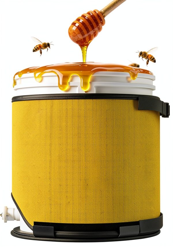 Honey Bucket Heater MXMZHXU 5 Gallon Drum Warmer with Thermostat-0