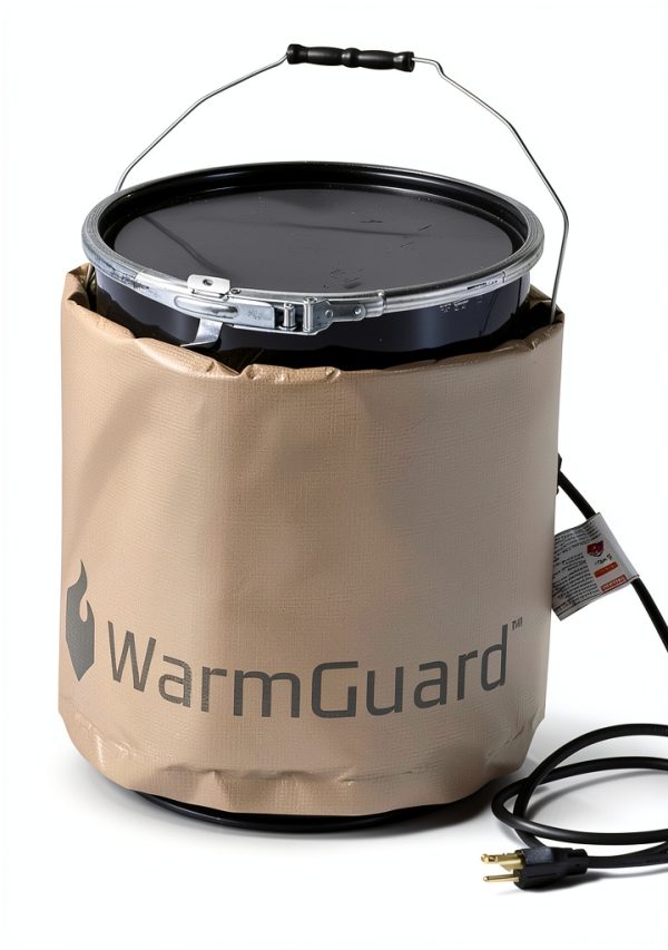 Powerblanket WG05 Insulated Pail Band Heater - Tan, 145°F Max Temp-0