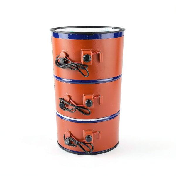 55-Gallon Drum Heater Pad Nopwer Silicone Barrel Heat 150°C 120V 10in-1