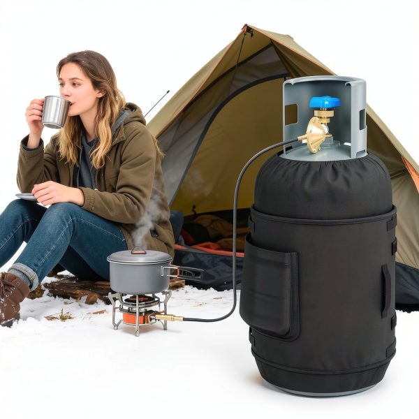 Propane Tank Heater Blanket MXMZHXU Full‑Wrap with Timer 41‑122°F-5