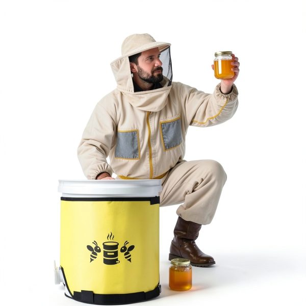 Bee Blanket Honey Heater 5 Gallon Insulated Pail Heater by TENTOPMIC-1