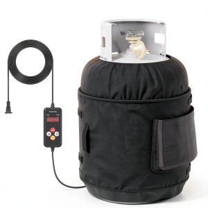 Propane Tank Heater Blanket MXMZHXU Full‑Wrap with Timer 41‑122°F-0