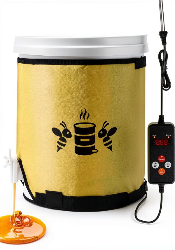 Bee Blanket Honey Heater 5 Gallon Insulated Pail Heater by TENTOPMIC-0