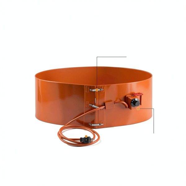 BEAMNOVA 55 Gal Metal Drum Heater 120V Silicone Rubber Heating Band-1